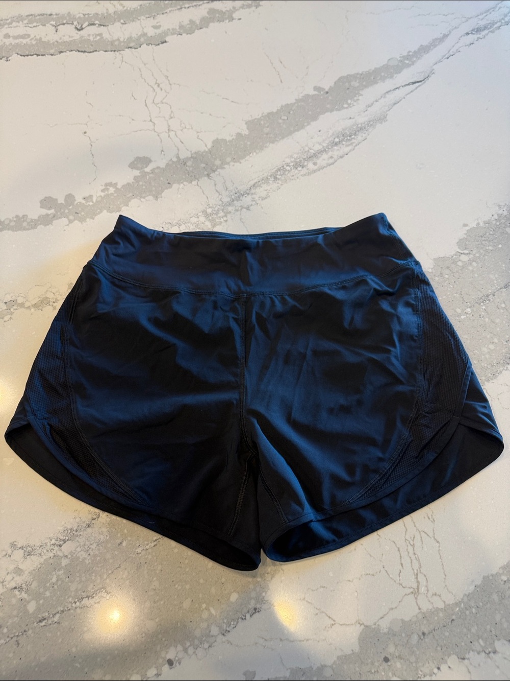 CRZ YOGA Black Women's Athletic Shorts